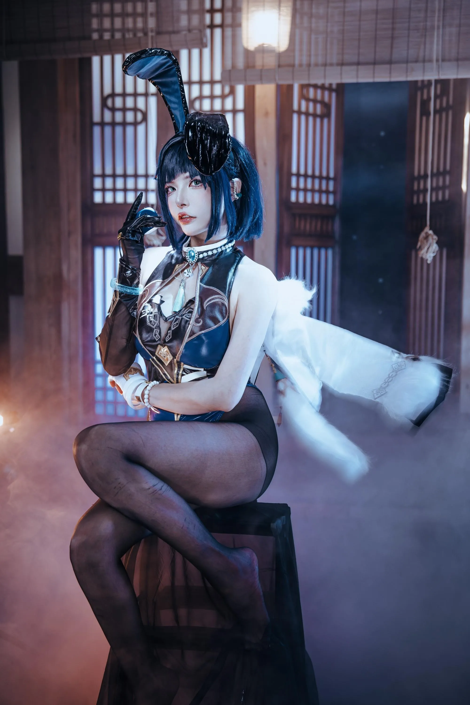 秋和柯基 – NO.105 夜兰 兔女郎 [92P]插图5